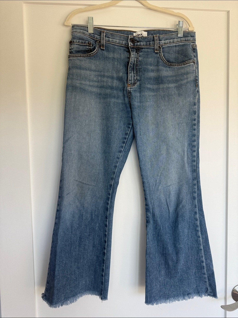 ASKK NY Light Blue Flare Jeans